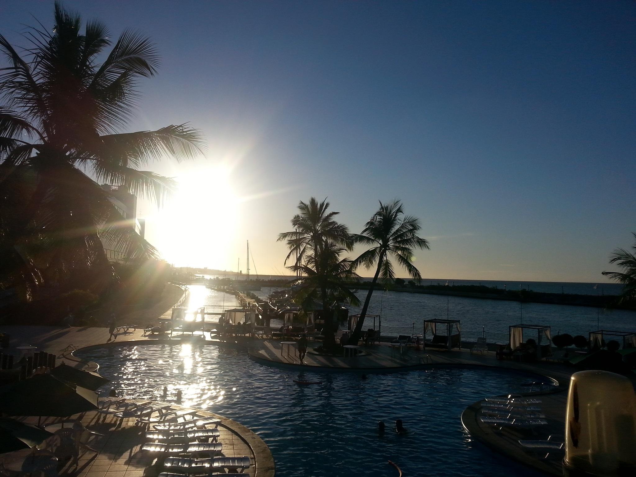 Marina Park Hotel Fortaleza  Eksteriør bilde Sunset at the Sheraton Maldives Resort & Spa