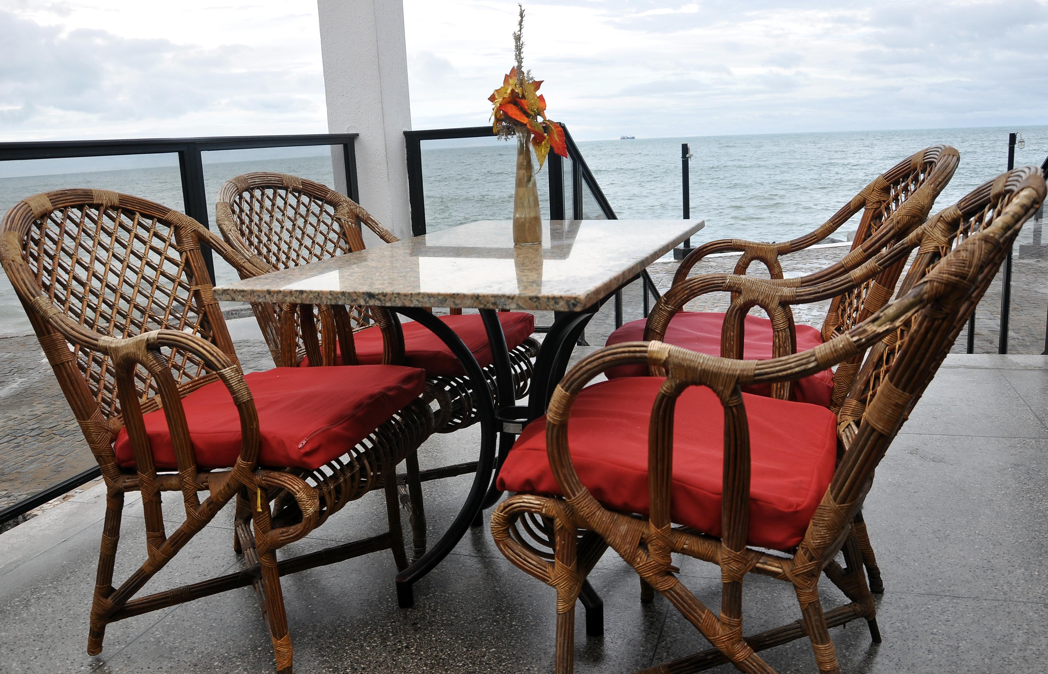 Marina Park Hotel Fortaleza  Eksteriør bilde Bamboo furniture
